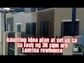 Lumina Aimee / Airene Rowhouse Tips and Idea sa Plan at set up sa Loob ng 36sqm area