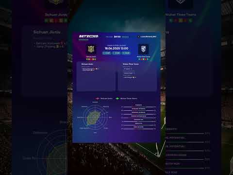 Sichuan Jiuniu vs Wuhan Three Towns MATCH PREVIEW | Advanced Stats & Prediction 18.06.2025 Sichuan Jiuniu vs Wuhan Three Towns MATCH PREVIEW | Advanced Stats & Prediction 18.06.2025 Thumbnail