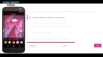 ☑️ Motorola Moto Z2 Force Widget Shortcut