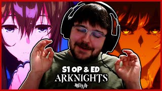 THOSE VISUALS WENT HARD | Arknights (Prelude to Dawn) S1 Opening & Ending Reaction