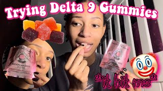 Trying Delta 9 Moon Babies Gummies