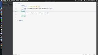 How to Embed YouTube Videos in HTML - Basic HTML Tutorial