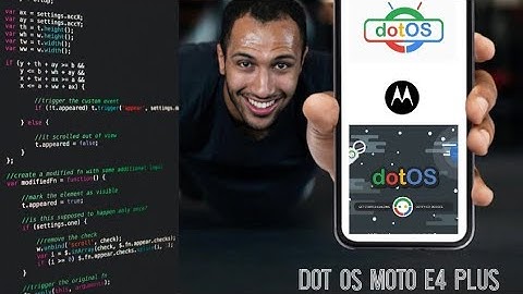 Installing Dot OS || Moto E4 Plus (Nicklaus) || Working || 2022 || Android #viral #nicklaus