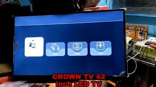 Crown Tv 42 Inch Led Tv Full Hd4K Mrs-16000 Led Tv