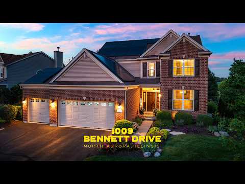 1009 Bennett Dr, North Aurora, IL home video tour