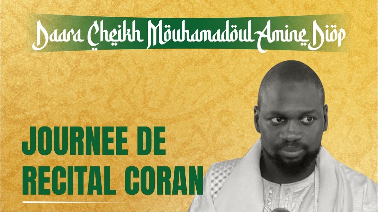 DIRECT CONFERENCE DAARA CHEIKH MOUHAMADOUL AMINE DIOP KEBEMER