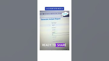 Ai Instant Report Writer