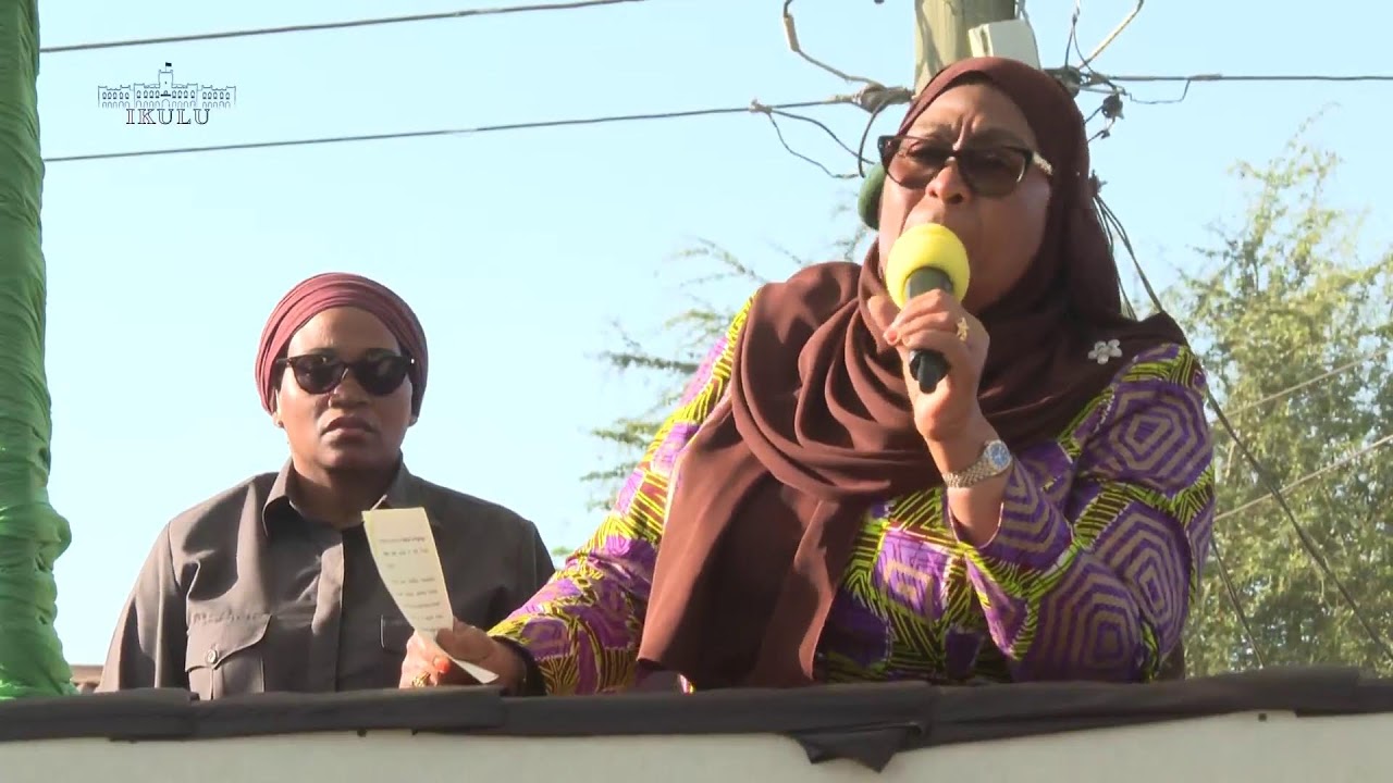 RAIS DKT. SAMIA AKIWASALIMIA WANANCHI WA BUSISI MKOA WA MWANZA