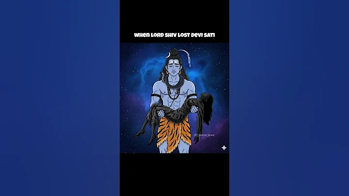 when lord mahadev lost devi sati 🥺 #shivaparvati #satidevi #mahadev