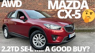 A Good Purchase? Used 2013 Mazda CX-5 SE-L NAV 2.2 TD AWD For Sale @ Small Cars Direct, Hampshire