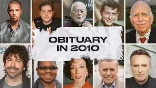 Obituary in 2010: Famous Faces We Lost in 2010