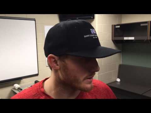 Red Wings' Gustav Nyquist says high stick to face of Wild's Jared Spurgeon was 'accidental'