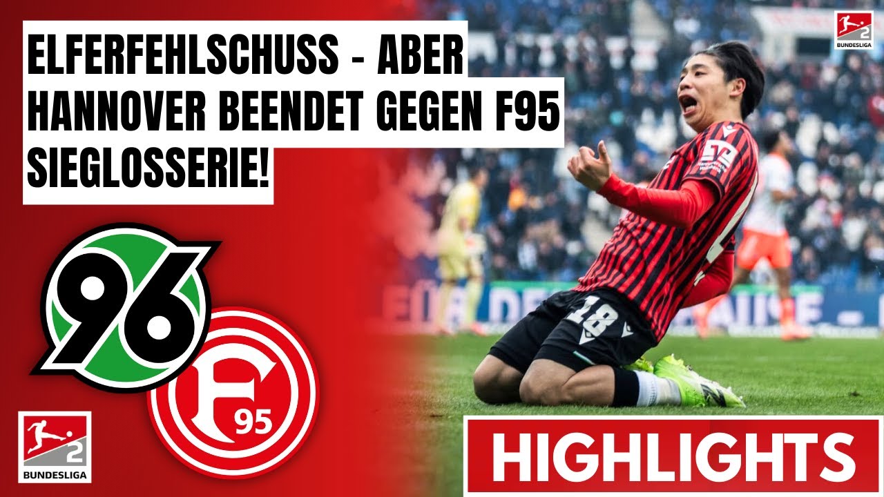 Hannover 96 - Fortuna Düsseldorf (2:1) Highlights | 2. Bundesliga 2025/26