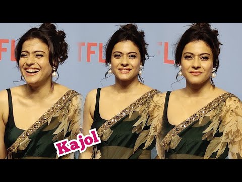 Kajol Devgan Looks Happy at BFF Shahrukh Khan Daughter Suhana Khan 1st Movie The Archies Premiere