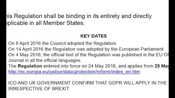 Webinar: Accountability under the GDPR and what it means for boards and senior management