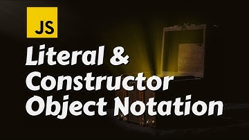 JavaScript объекты. Конструктор объекта JavaScript и литеральная нотация. (2019)