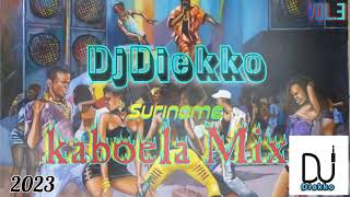 Video thumbnail of "SURINAME KABOELA MIX By DjDiekko |Sukru tiki , aptijt , Damaru , Effe anders , Faya wowia 2023 Vol.3"