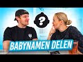 Wij bespreken onze favoriete babynamen  baby vlog 13