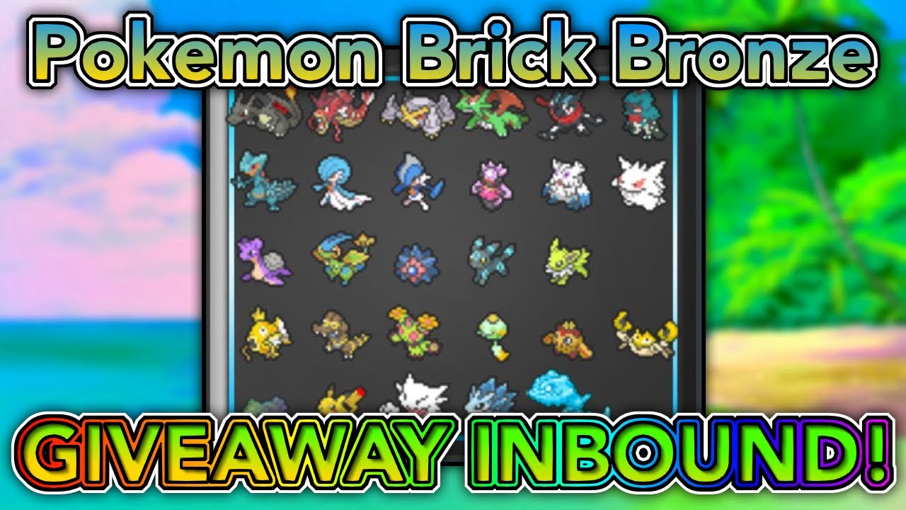 POKEMON BRICK BRONZE ANNOUNCEMENT! pokemonbrickbronze YouTube