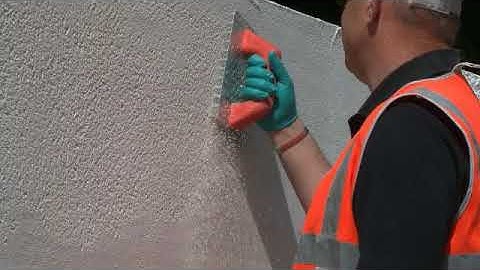 Weber Monocouche - Scraped Finish