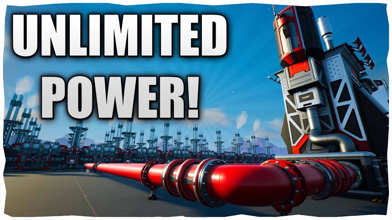 TURBO FUEL Layouts Made EASY in Satisfactory Update 7 YouTube