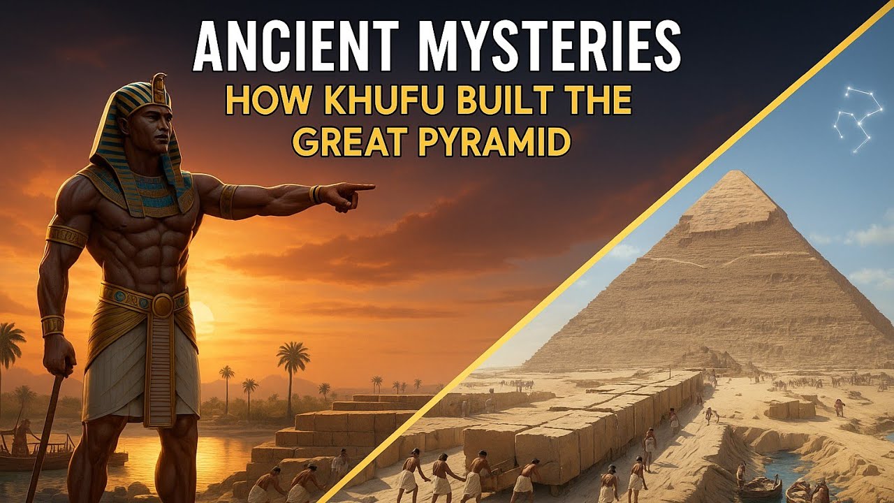 Ancient Secrets: How Khufu Built the Great Pyramid of Giza - YouTube