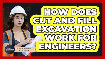 How Does Cut And Fill Excavation Work For Engineers? - Civil Engineering Explained