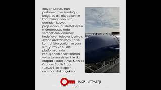 İtalya Ordusu, Uzun Menzilli Otonom Denizaltı Alacak