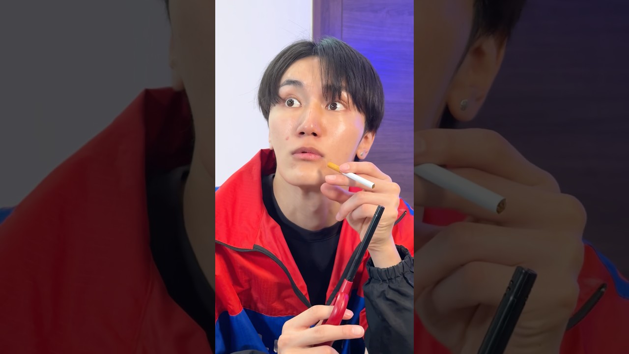 Don’t let ISSEI’s dad find out!🚬
