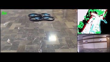 Autonomous Exploration of a Drone (quad rotor) using The Monocular ORB SLAM