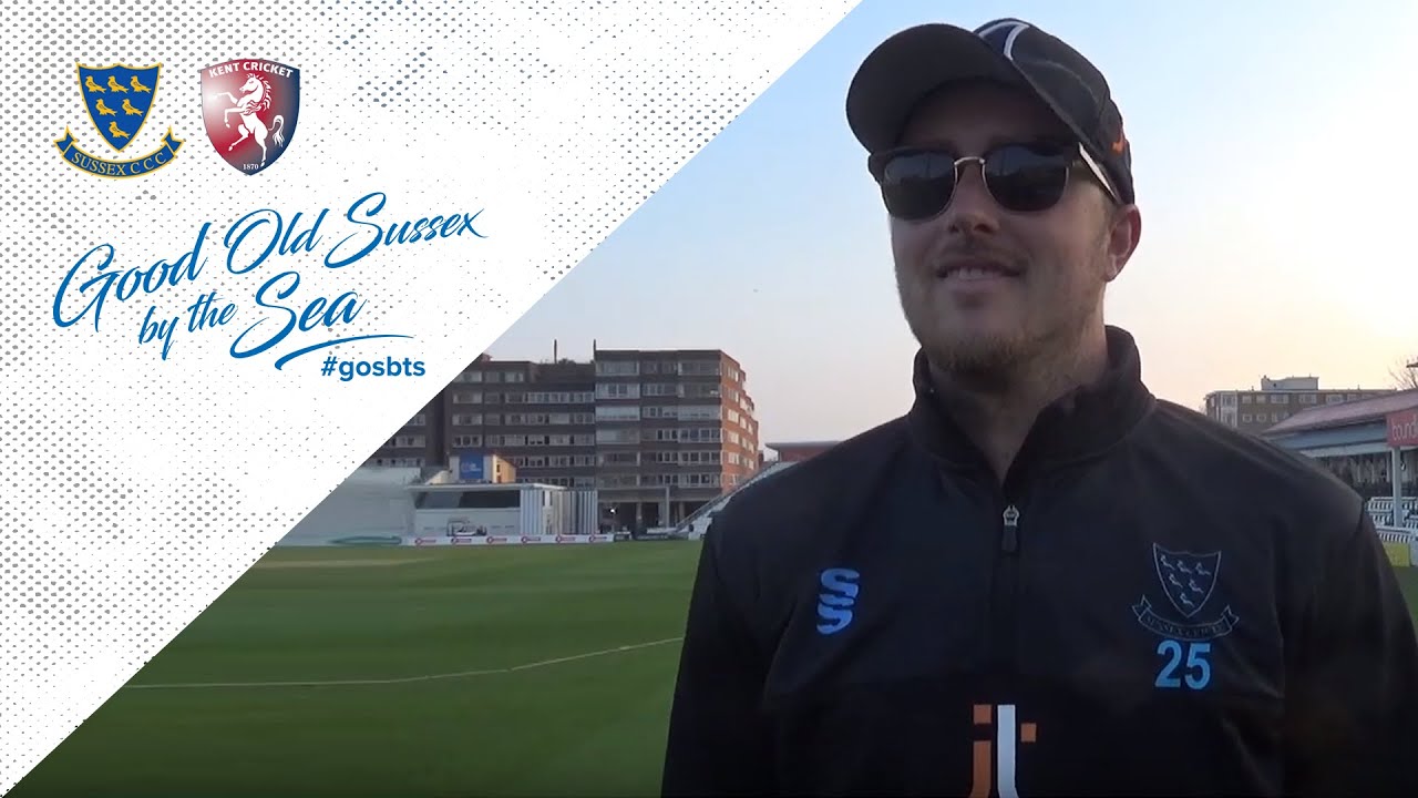 Sussex vs. Kent | Ollie Robinson full of beans after a ...