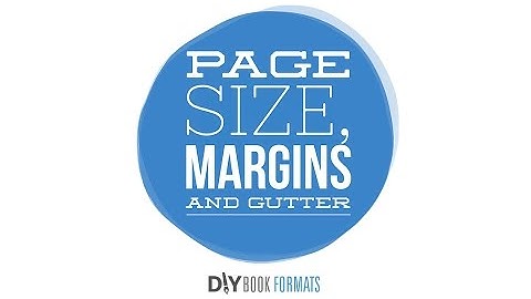 How to Set Page Size, Margins and Gutter | Book Formatting #1 | Derek Murphy