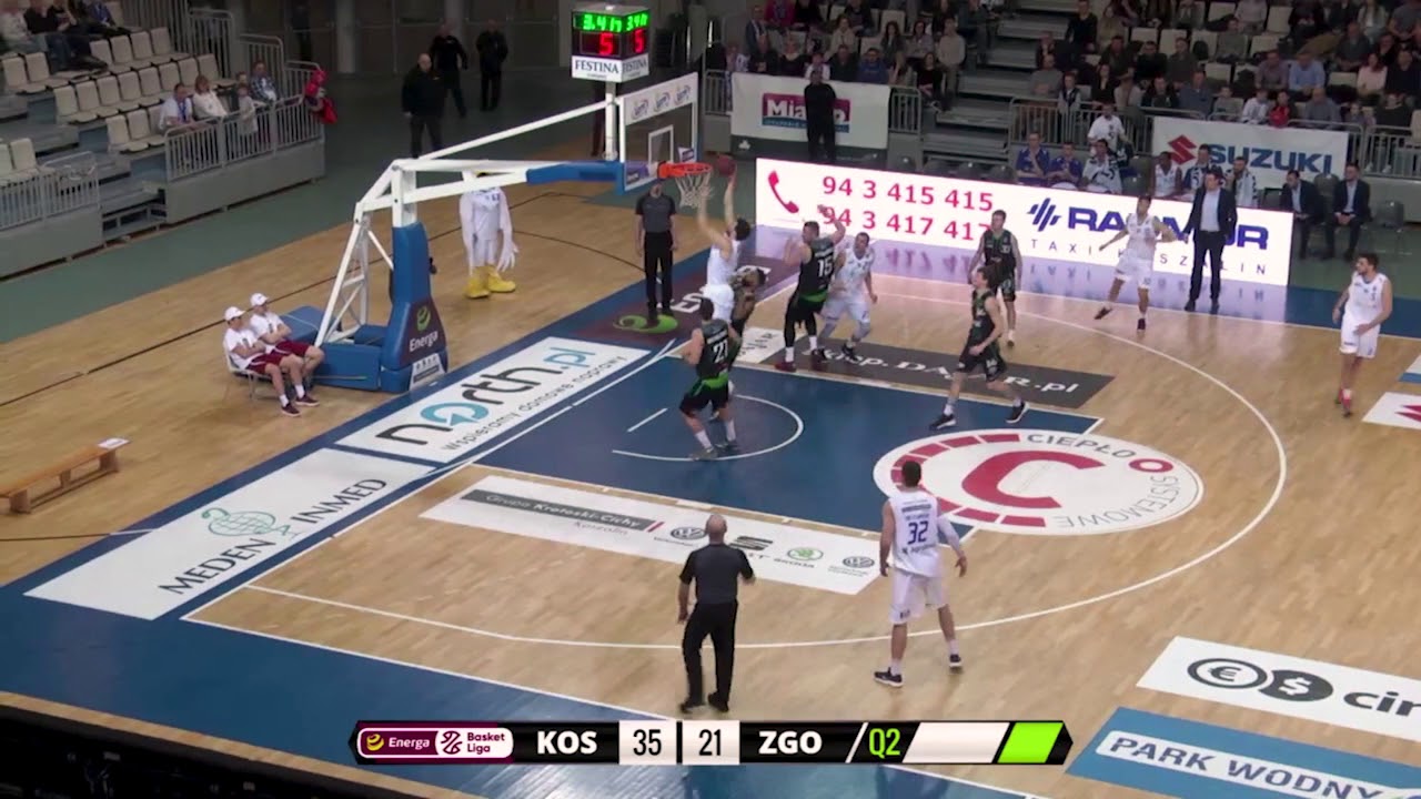 Świetna asysta Kumpysa i akcja 2+! #EnergaBasketLiga #PLKPL play