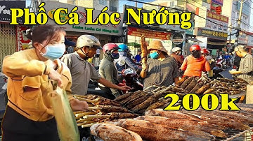 Vỡ Trận Phố Cá Lóc Nướng Ngày Vía Ông Thần Tài (Quận Tân Phú Sài Gòn)