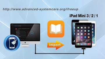How to Import Books to iPad Mini 4/3/2/1 from Computer, Copy Books to iPad Mini by iFreeUp