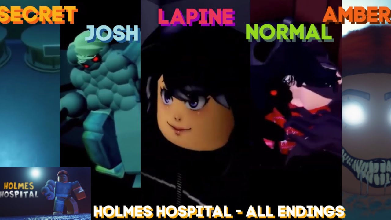 Holmes Hospital Horror Portals Story All 5 Endings And How To Get Them Roblox Youtube