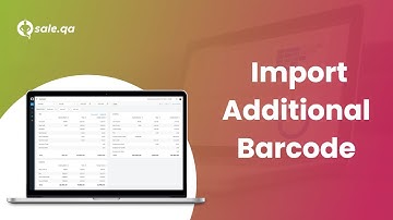 How to Import Additional Barcode in QSale Web Portal?