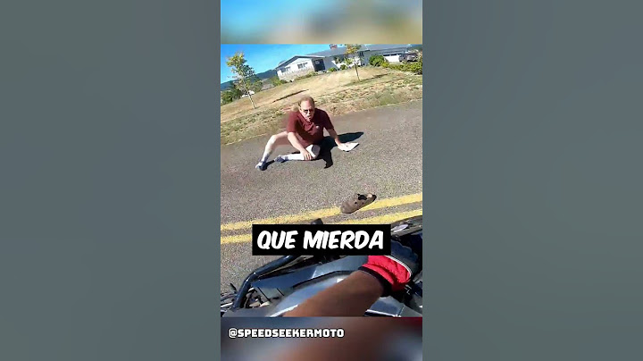 Paró Delante De Una Motocicleta😲🥺