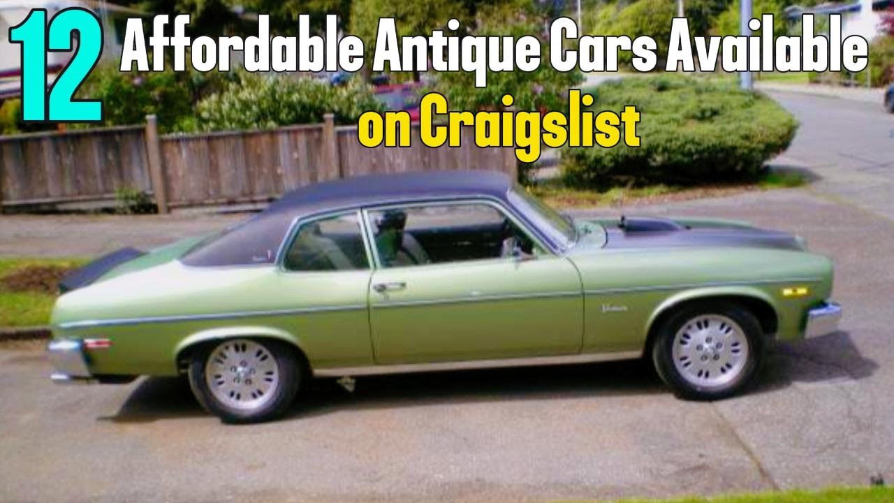 12 Best Classic Car Finds on Craigslist Priced 24,000 and Under
