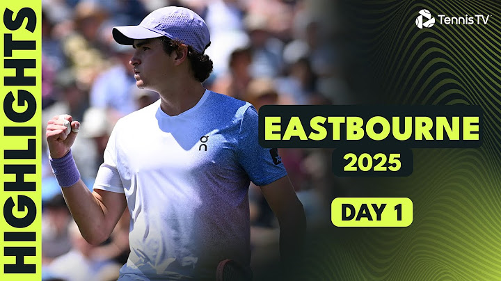 Fonseca Battles Bergs; Evans, Sonego & More Feature | Eastbourne 2025 Day 1 Highlights