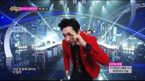 [HOT] Super Junior M - Swing, 슈퍼주니어 M - 스윙, Show Music core 20140412