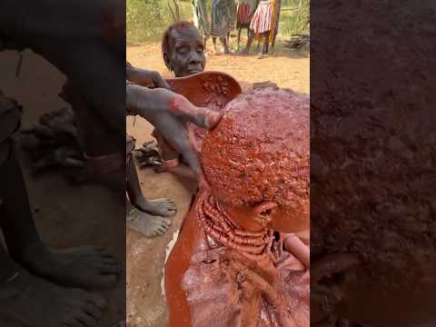 This Tribal Hair Color Isn’t Fashion — It’s the Only Thing Keeping Them Alive #shortvideo