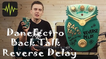 Psychodelic pedal!!! Danelectro Back Talk Reverse Delay DR-1 / Eng Sub