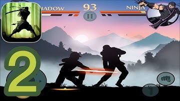 Shadow Fight 2 - Gameplay Part 2 - Act 1 Hero Reborn (iOS, Android)