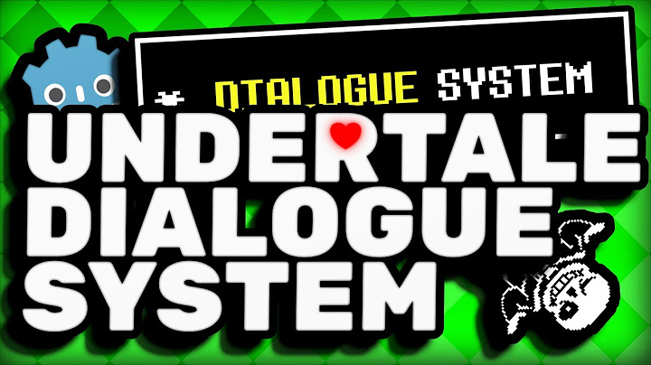 Undertale style Dialogue System | Godot 4.4