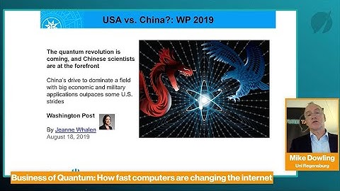 Business of Quantum: How fast computers change the Internet - Future Talk AI & Data mit Mike Dowling