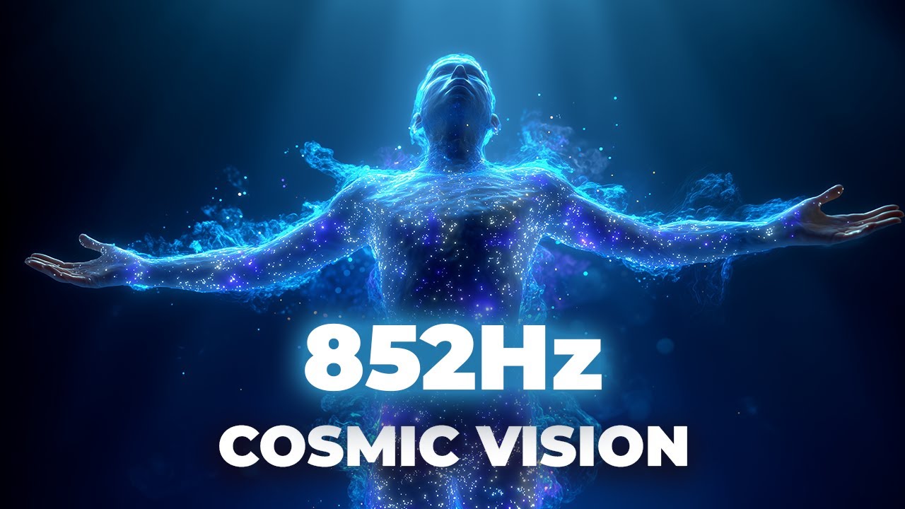 Awaken Your Intuition 👁️ Cosmic Consciousness Rising | 852Hz Third Eye Clarity Soundscape 🌌✨