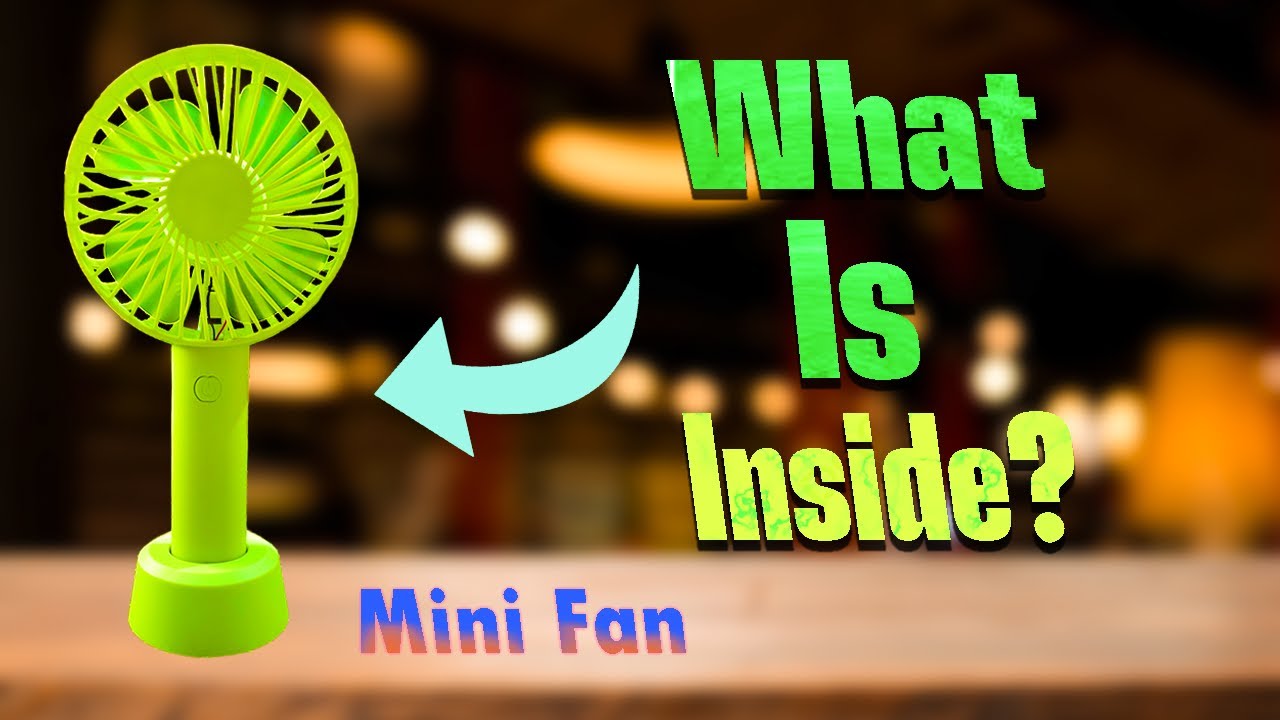 Mini Dc Fan Unbox Inside Mini Fan Mini Dc Fan Under 200? YouTube