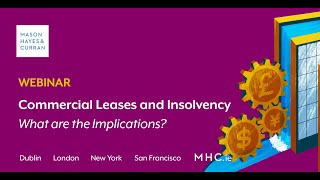 Webinar: Commercial Leases and Insolvency – What are the Implications