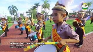 AKSI DRUMBAND ANAK TK KEMALA BHAYANGKARI KOTA KENDARI
